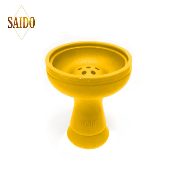 SAIDO Silikontabakkopf 7-Loch - Gold