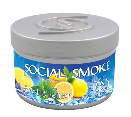 social smoke arctic lemon 250 gr. shishatabak 3