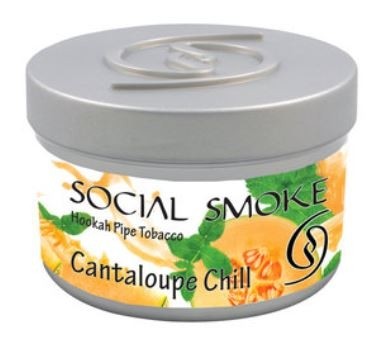 social smoke cantaloupe chill 100 gr. shishatabak 1 3