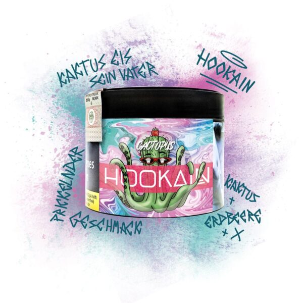hookain shisha tabak cactopus 200g