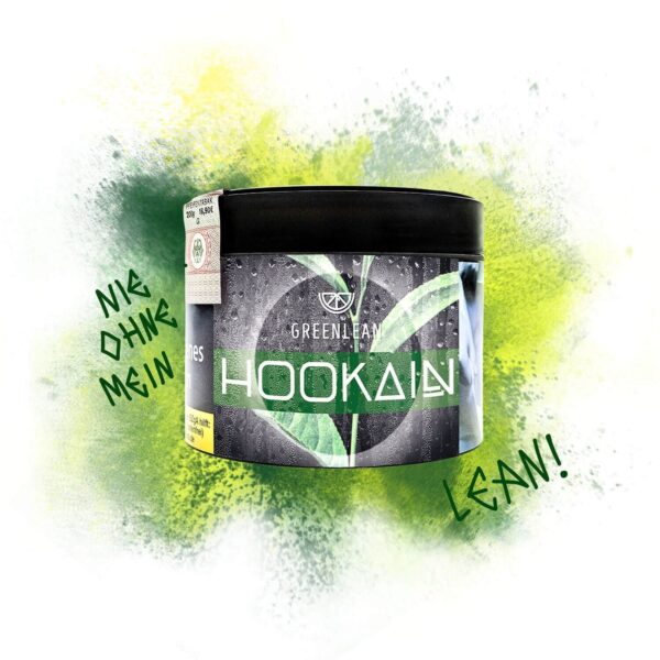 hookain shisha tabak green lean 200g shishatabak