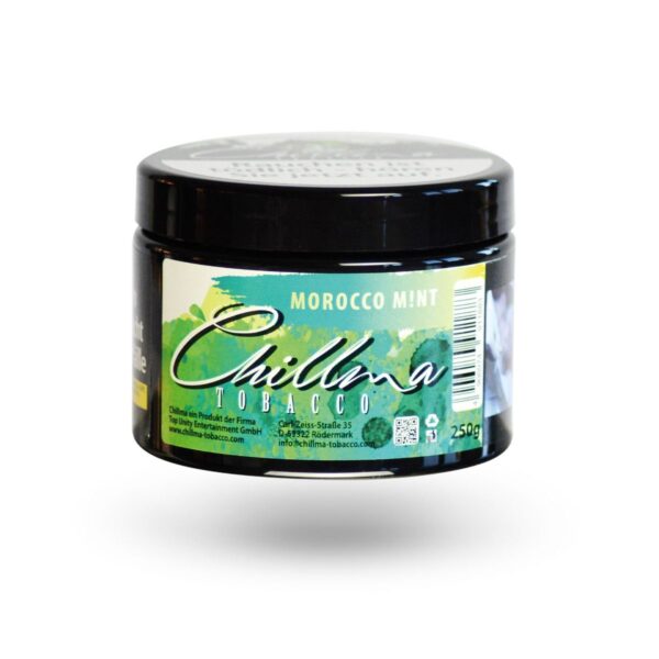 chillma tobacco morroco mint 250g