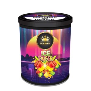 Holster Tobacco - Ice Finger 200g der Holster Ice Finger ist ein fruchtig frischer Orange Citrus-Himbeeren Tabak.