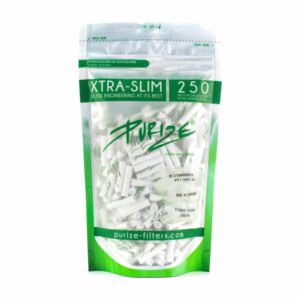 250 PURIZE XTRA Slim Size Aktivkohlefilter WHITE