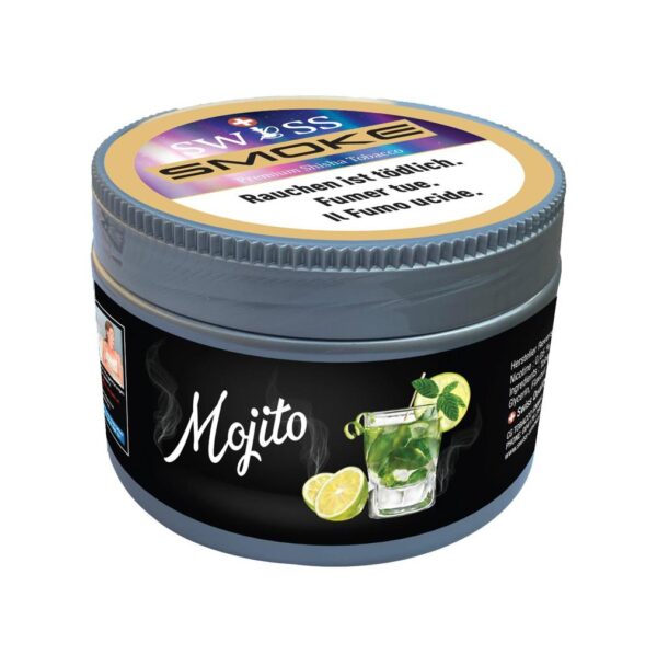 Swiss Smoke Shisha Tabak - Mojito
