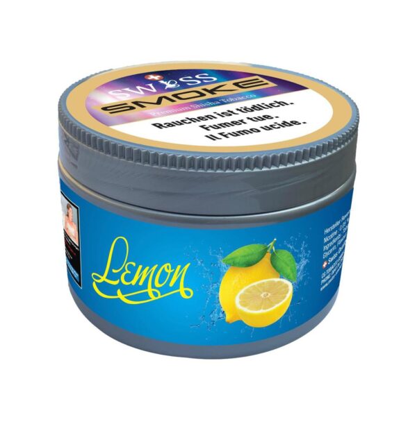 Swiss Smoke Shisha Tabak – Lemon (200g) swiss smoke lemon