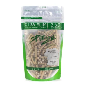 250 Xtra Slim Size Aktivkohlefilter PURIZE ORGANIC