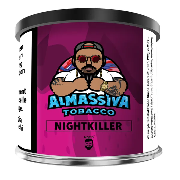 Al Massiva Shisha Tabak – Cabrio in Marbella (200g) nightkiller