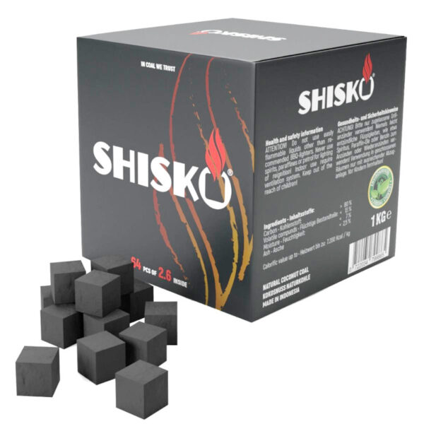SHISKO | Naturkohle 1KG 26mm
