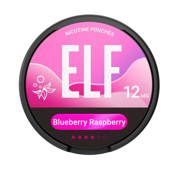 ELF Nicotine Pouches Blueberry Raspberry