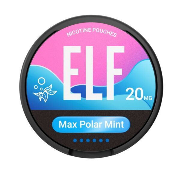 ELF Nicotine Pouches Max Polar Mint 20 mg Nikotin